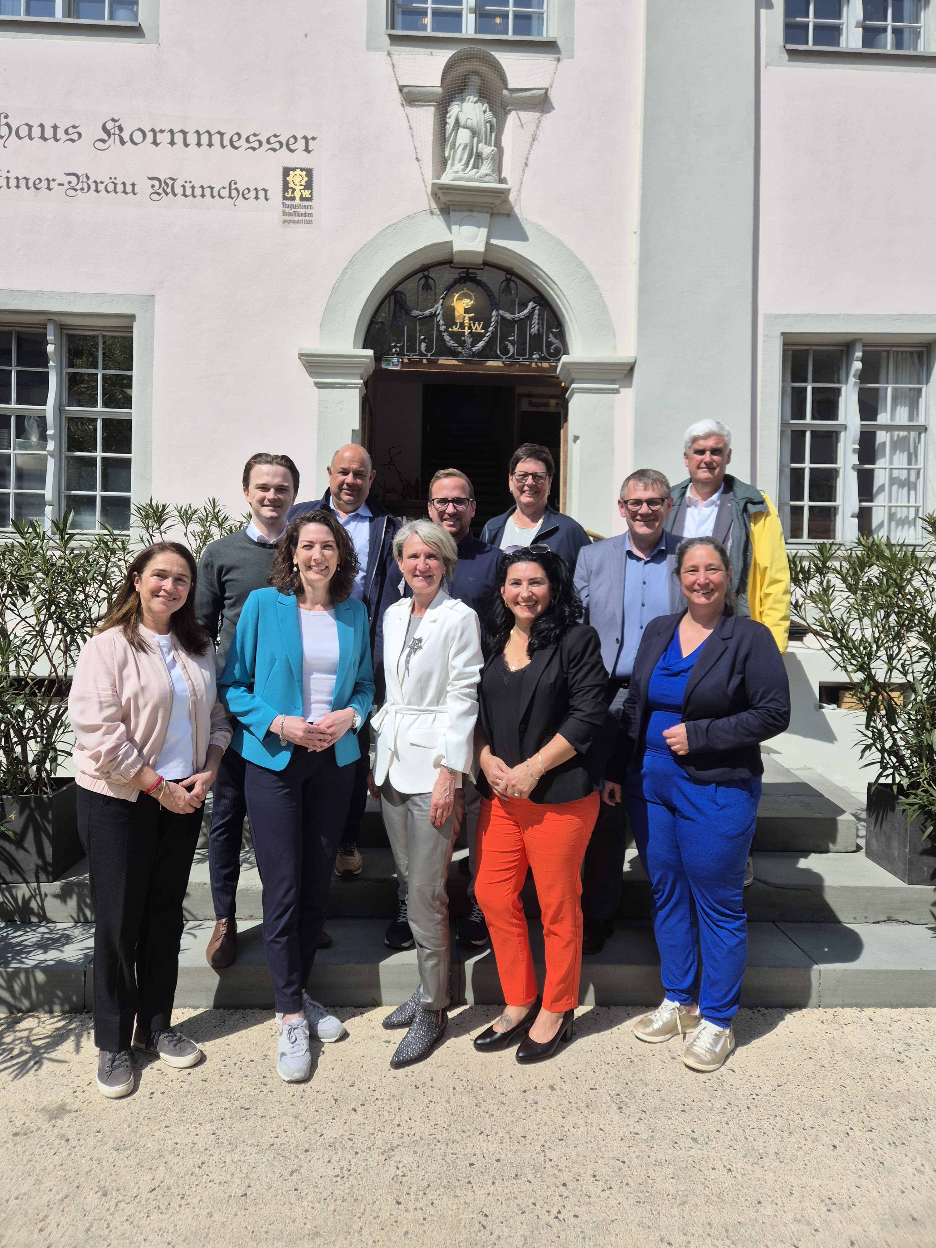 Austausch mit der FCG-Bundesvorsitzenden Romana Deckenbacher
